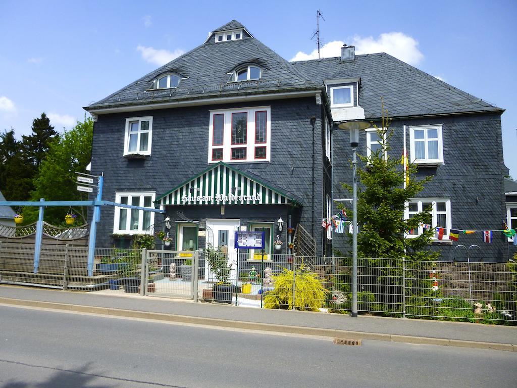 Pension Haus Am Waldesrand オーバーホーフ エクステリア 写真